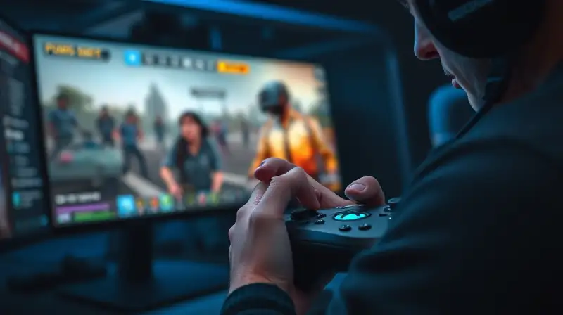 Jugador ajusta sensibilidad del mouse concentrado
