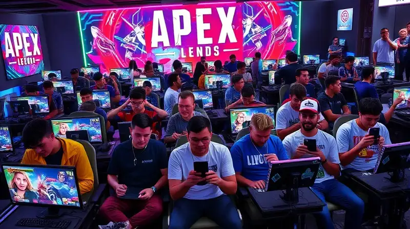 Jugadores diversos juegan Apex Legends juntos
