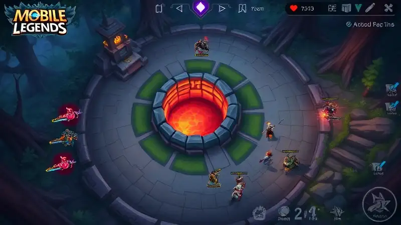 Mapa épico de batalla de Mobile Legends