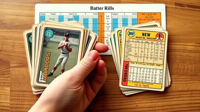 Cartas vintage y modernas comparadas juntas