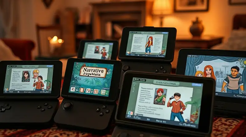 Dispositivos muestran juegos narrativos offline acogedores