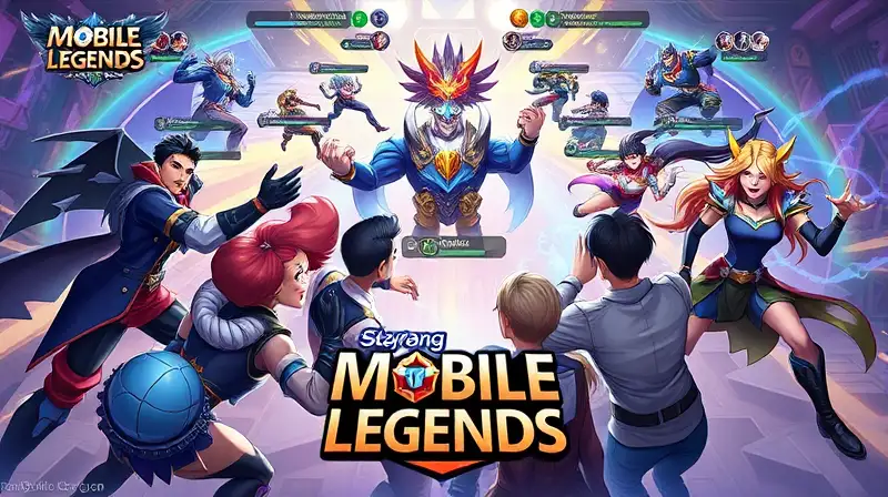 Héroes de Mobile Legends luchan juntos