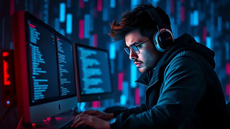 Principiante hacker defiende ataques cibernéticos intensamente