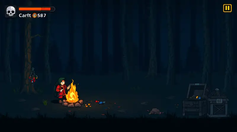 Jugador crea equipo junto a fuego