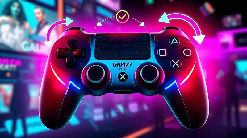 Controlador vibrante y juego offline emocionante