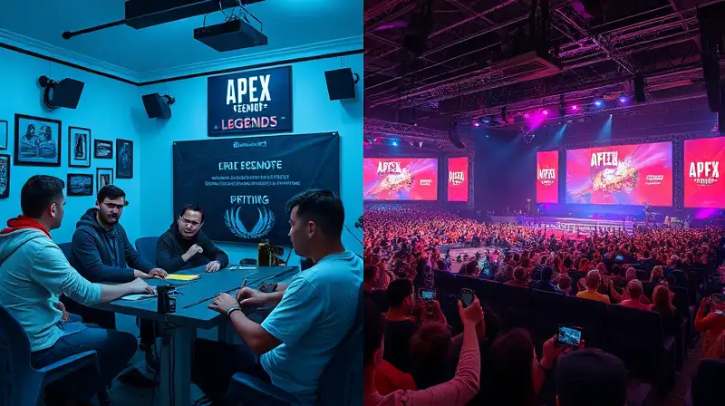Torneo amateur versus profesional de Apex Legends