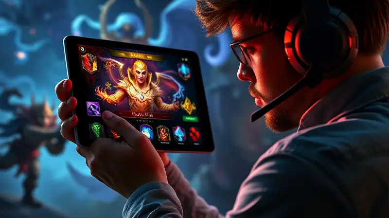 Gamer planea ataque y cura en pantalla