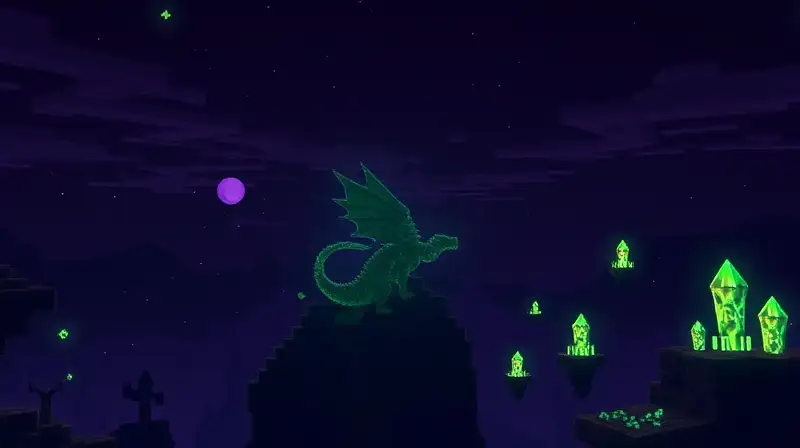 Dimensión End Minecraft
