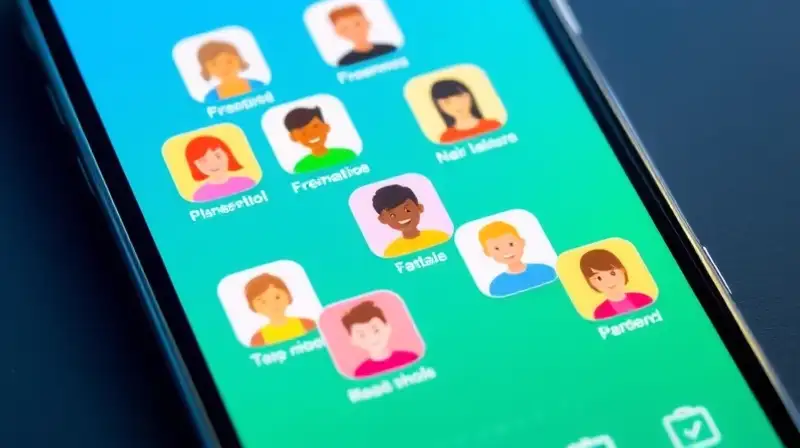 Pantalla de smartphone con notificaciones sociales