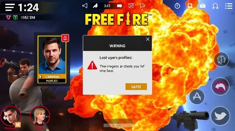 Interfaz Free Fire