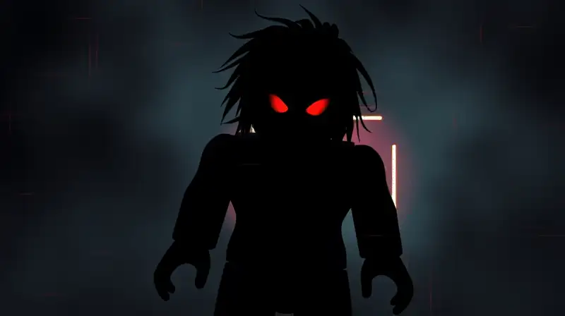 Escena sombría y tenebrosa de Roblox