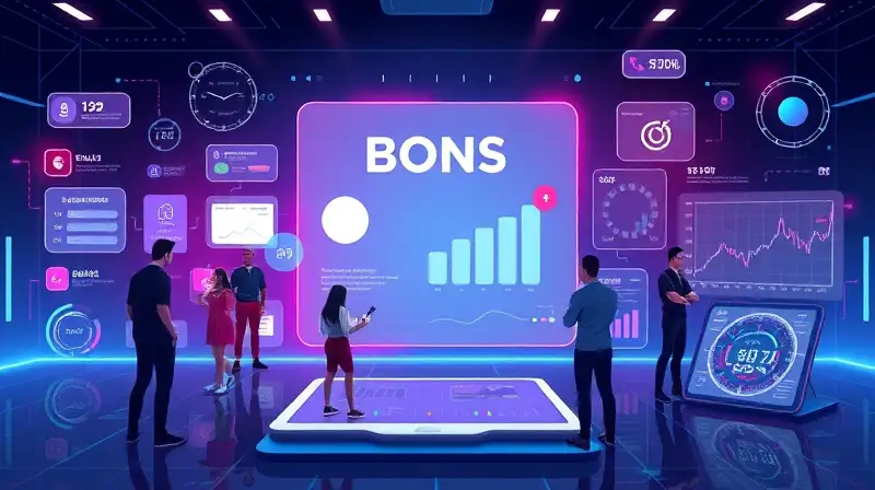 Plataforma digital moderna con diseño minimalista