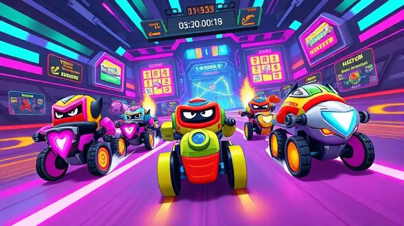Personajes de Brawl Stars compiten en arena futurista