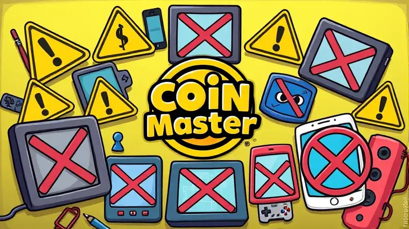 Dispositivos de juego con advertencias coloridas