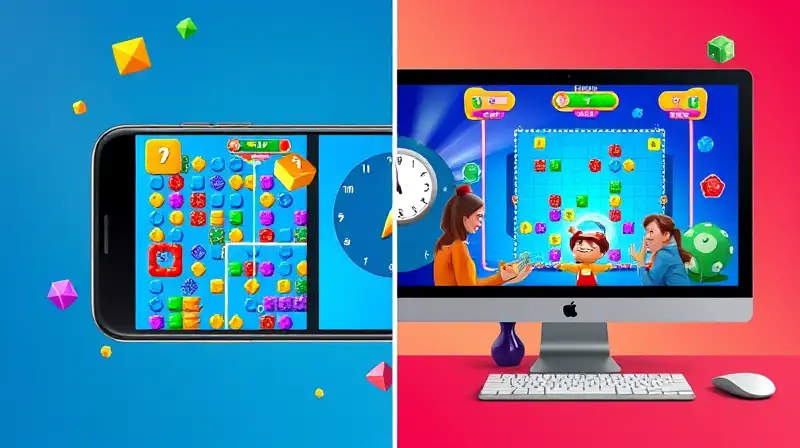 Jugadores disfrutan coloridos juegos arcade digitales