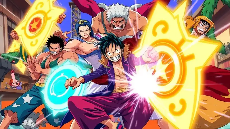 Personajes legendarios en épica batalla animada