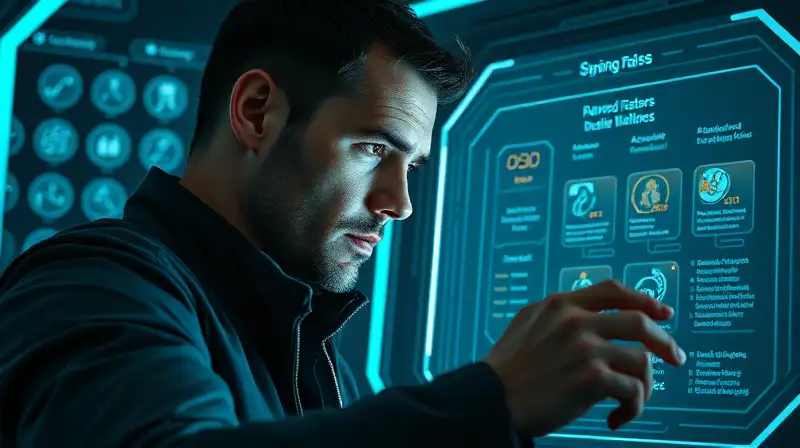 Estratega analiza hologramas y misiones futuristas