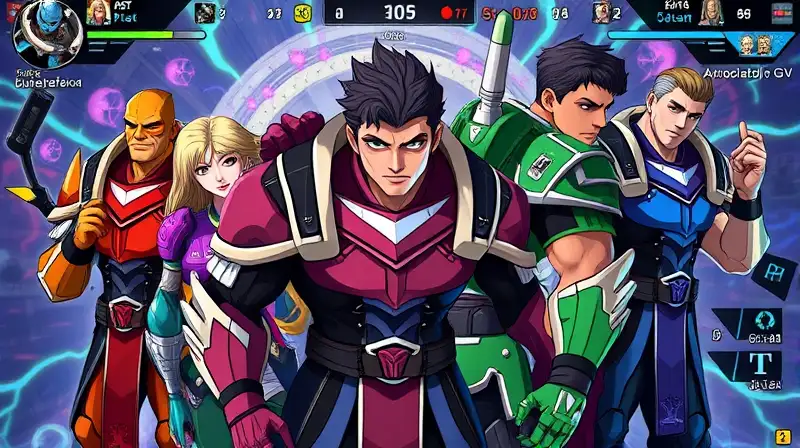 Personajes multijugador con armaduras y acción futurista