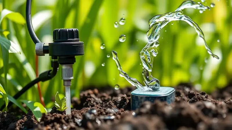 Sensor activa trampa de agua en suelo