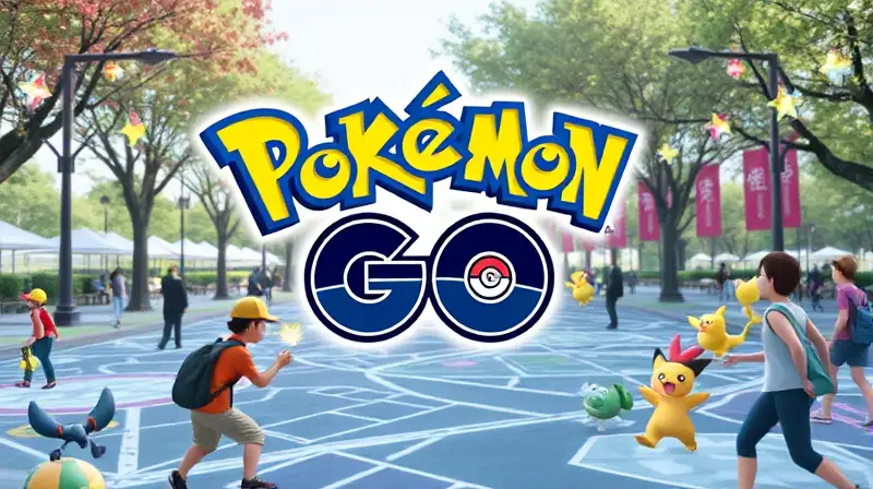 Evento festivo de Pokémon GO en parque